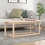 Solid pine wood coffee table 110x55x45 cm by vidaXL, Coffee table - Ref: Foro24-822167, Price: 65,44 €, Discount: %