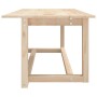 Solid pine wood coffee table 110x55x45 cm by vidaXL, Coffee table - Ref: Foro24-822167, Price: 66,30 €, Discount: %