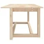 Solid pine wood coffee table 110x55x45 cm by vidaXL, Coffee table - Ref: Foro24-822167, Price: 65,44 €, Discount: %