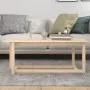 Solid pine wood coffee table 110x55x45 cm by vidaXL, Coffee table - Ref: Foro24-822167, Price: 65,44 €, Discount: %