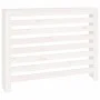 Solid white pine radiator cover 108.5x19x84cm by vidaXL, Accessories for heating radiators - Ref: Foro24-822597, Price: 67,82...