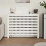 Solid white pine radiator cover 108.5x19x84cm by vidaXL, Accessories for heating radiators - Ref: Foro24-822597, Price: 67,82...