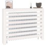 Solid white pine radiator cover 108.5x19x84cm by vidaXL, Accessories for heating radiators - Ref: Foro24-822597, Price: 68,38...