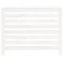 Solid white pine radiator cover 108.5x19x84cm by vidaXL, Accessories for heating radiators - Ref: Foro24-822597, Price: 67,82...