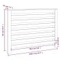 Solid white pine radiator cover 108.5x19x84cm by vidaXL, Accessories for heating radiators - Ref: Foro24-822597, Price: 67,82...