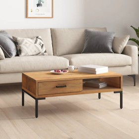 Couchtisch aus massivem Kiefernholz, 90 x 50 x 35 cm von vidaXL, Couchtisch - Ref: Foro24-349929, Preis: 175,99 €, Rabatt: %