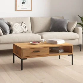 Solid pine wood coffee table 90x50x35 cm by vidaXL, Coffee table - Ref: Foro24-349929, Price: 161,86 €, Discount: %