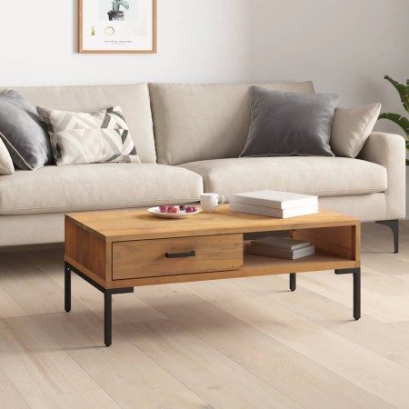 Couchtisch aus massivem Kiefernholz, 90 x 50 x 35 cm von vidaXL, Couchtisch - Ref: Foro24-349929, Preis: 169,67 €, Rabatt: %