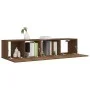 Set de muebles para TV 2 pzas madera contrachapada roble marrón de vidaXL, Muebles TV - Ref: Foro24-3120280, Precio: 83,97 €,...