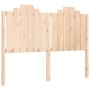 Estructura de cama sin colchón madera de pino blanca 140x200 cm