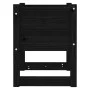 Massive Kiefer Pflanzgefäß schwarz 40x40x52,5 cm von vidaXL, Töpfe und Pflanzgefäße - Ref: Foro24-822115, Preis: 39,64 €, Rab...