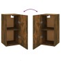 Muebles para TV 7 uds contrachapado roble ahumado 30,5x30x60 cm de vidaXL, Muebles TV - Ref: Foro24-3120335, Precio: 204,13 €...