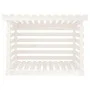 Solid white pine wood firewood rack 108x73x79 cm by vidaXL, Accessories for bags and firewood holders - Ref: Foro24-822228, P...