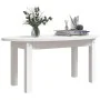Couchtisch aus massivem weißem Kiefernholz, 80 x 40 x 35 cm von vidaXL, Couchtisch - Ref: Foro24-822348, Preis: 51,82 €, Raba...