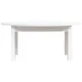 Mesa de centro de madera maciza de pino blanco 80x40x35 cm de vidaXL, Mesas de centro - Ref: Foro24-822348, Precio: 51,81 €, ...