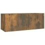 TV-Möbel-Set 2 Stück Räuchereiche Sperrholz von vidaXL, TV-Möbel - Ref: Foro24-3120281, Preis: 73,41 €, Rabatt: %