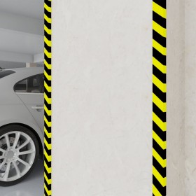 Corner protectors 2 pcs PU yellow and black 6x2x101.5 cm by vidaXL, Parking signs and fords - Ref: Foro24-153100, Price: 26,7...