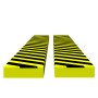 Corner protectors 2 pcs PU yellow and black 6x2x101.5 cm by vidaXL, Parking signs and fords - Ref: Foro24-153100, Price: 27,1...