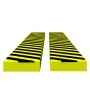 Corner protectors 2 pcs PU yellow and black 6x2x101.5 cm by vidaXL, Parking signs and fords - Ref: Foro24-153100, Price: 25,8...