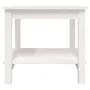 Couchtisch aus massivem weißem Kiefernholz, 50 x 50 x 45 cm von vidaXL, Couchtisch - Ref: Foro24-822278, Preis: 76,97 €, Raba...