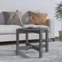 Couchtisch aus massivem grauem Kiefernholz, 62,5 x 45 cm von vidaXL, Couchtisch - Ref: Foro24-822304, Preis: 37,44 €, Rabatt: %