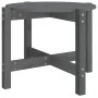 Couchtisch aus massivem grauem Kiefernholz, 62,5 x 45 cm von vidaXL, Couchtisch - Ref: Foro24-822304, Preis: 37,44 €, Rabatt: %