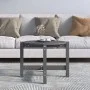 Couchtisch aus massivem grauem Kiefernholz, 62,5 x 45 cm von vidaXL, Couchtisch - Ref: Foro24-822304, Preis: 37,44 €, Rabatt: %
