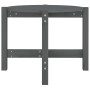 Mesa de centro de madera maciza de pino gris 62,5x45 cm de vidaXL, Mesas de centro - Ref: Foro24-822304, Precio: 44,53 €