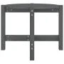Solid gray pine wood coffee table 62.5x45 cm by vidaXL, Coffee table - Ref: Foro24-822304, Price: 37,44 €, Discount: %