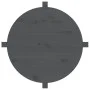 Solid gray pine wood coffee table 62.5x45 cm by vidaXL, Coffee table - Ref: Foro24-822304, Price: 37,44 €, Discount: %