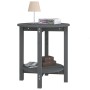 Couchtisch aus massivem Kiefernholz grau Ø55x60 cm von vidaXL, Couchtisch - Ref: Foro24-822354, Preis: 55,12 €, Rabatt: %