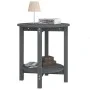 Solid gray pine wood coffee table Ø55x60 cm by vidaXL, Coffee table - Ref: Foro24-822354, Price: 46,36 €, Discount: %
