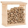 Gestell aus massivem Kiefernholz 108x64,5x109 cm von vidaXL, Zubehör für Taschen und Brennholzhalter - Ref: Foro24-822427, Pr...