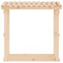 Gestell aus massivem Kiefernholz 108x64,5x109 cm von vidaXL, Zubehör für Taschen und Brennholzhalter - Ref: Foro24-822427, Pr...