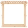 Gestell aus massivem Kiefernholz 108x64,5x109 cm von vidaXL, Zubehör für Taschen und Brennholzhalter - Ref: Foro24-822427, Pr...
