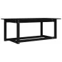 Couchtisch aus massivem schwarzem Kiefernholz, 110 x 55 x 45 cm von vidaXL, Couchtisch - Ref: Foro24-822171, Preis: 78,03 €, ...
