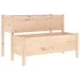 Solid pine wood planter 110x84x75 cm by vidaXL, Pots and planters - Ref: Foro24-822262, Price: 156,01 €, Discount: %