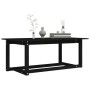 Solid black pine wood coffee table 110x55x45 cm by vidaXL, Coffee table - Ref: Foro24-822171, Price: 79,03 €, Discount: %
