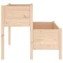 Solid pine wood planter 110x84x75 cm by vidaXL, Pots and planters - Ref: Foro24-822262, Price: 156,01 €, Discount: %