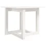 Couchtisch aus massivem weißem Kiefernholz, 50 x 50 x 45 cm von vidaXL, Couchtisch - Ref: Foro24-822173, Preis: 48,80 €, Raba...