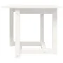 Couchtisch aus massivem weißem Kiefernholz, 50 x 50 x 45 cm von vidaXL, Couchtisch - Ref: Foro24-822173, Preis: 48,80 €, Raba...
