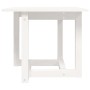Couchtisch aus massivem weißem Kiefernholz, 50 x 50 x 45 cm von vidaXL, Couchtisch - Ref: Foro24-822173, Preis: 49,42 €, Raba...