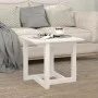 Couchtisch aus massivem weißem Kiefernholz, 50 x 50 x 45 cm von vidaXL, Couchtisch - Ref: Foro24-822173, Preis: 48,80 €, Raba...