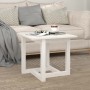Couchtisch aus massivem weißem Kiefernholz, 50 x 50 x 45 cm von vidaXL, Couchtisch - Ref: Foro24-822173, Preis: 49,42 €, Raba...