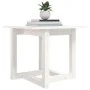 Couchtisch aus massivem weißem Kiefernholz, 50 x 50 x 45 cm von vidaXL, Couchtisch - Ref: Foro24-822173, Preis: 48,80 €, Raba...