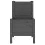 Solid gray pine wood planter 245.5x44x75 cm by vidaXL, Pots and planters - Ref: Foro24-822254, Price: 186,55 €, Discount: %