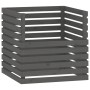 Compostador de madera maciza de pino gris 80x80x78 cm de vidaXL, Compostadores - Ref: Foro24-822189, Precio: 118,76 €, Descue...