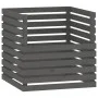 Solid gray pine wood composter 80x80x78 cm by vidaXL, Composters - Ref: Foro24-822189, Price: 117,24 €, Discount: %