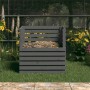 Compostador de madera maciza de pino gris 80x80x78 cm de vidaXL, Compostadores - Ref: Foro24-822189, Precio: 118,76 €, Descue...