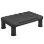 Schwarzer Monitorständer 38x24x10,5 cm von vidaXL, TV-Möbel - Ref: Foro24-51724, Preis: 16,00 €, Rabatt: %